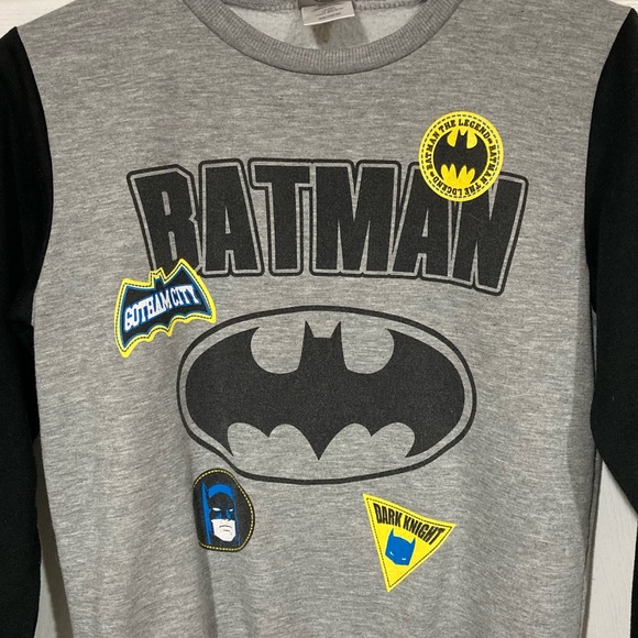 Batman Sweater Kids Large (14) Gotham City Dark Knight DC Comics - Picture 2 of 6